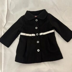 Classic Black Kids Coat
